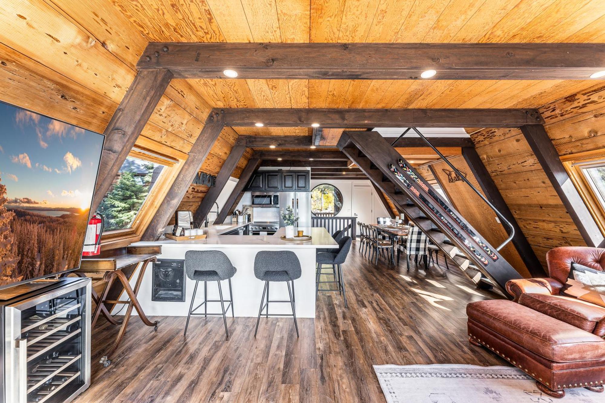 A-Frame Cabin With Hot Tub & Close To Lake Tahoe Tahoe City Exterior foto